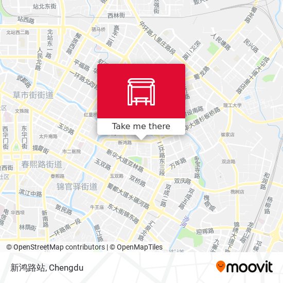 新鸿路站 map