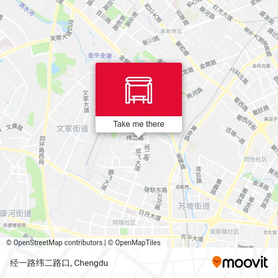 经一路纬二路口 map