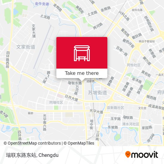 瑞联东路东站 map