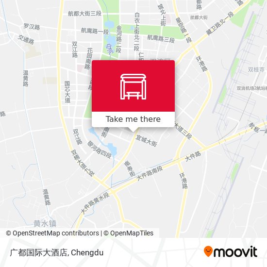 广都国际大酒店 map