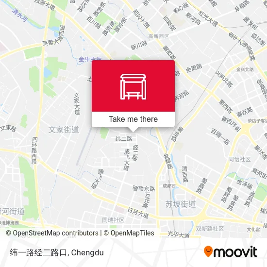 纬一路经二路口 map