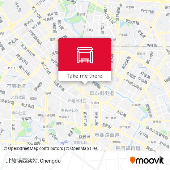 How to get to 北较场西路站in 金牛区by Bus or Metro?