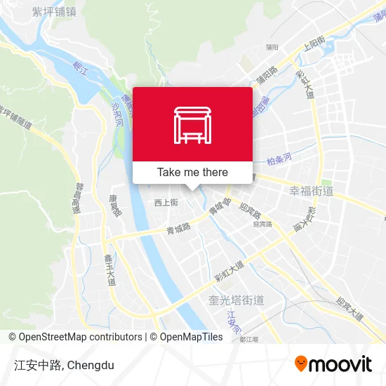 江安中路 map