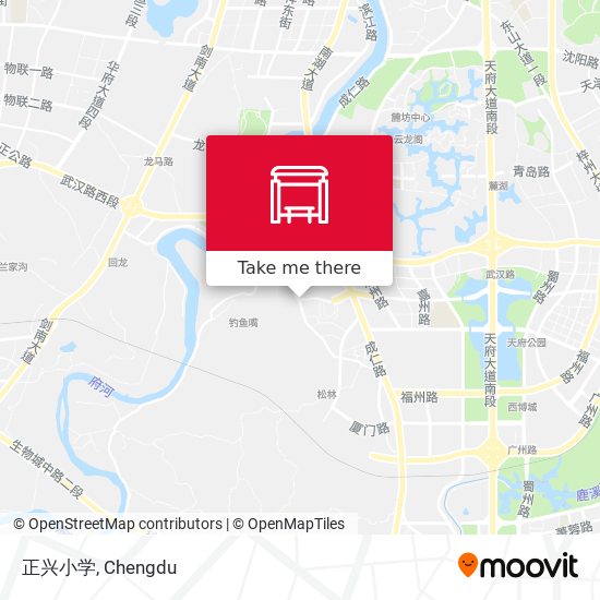 正兴小学 map
