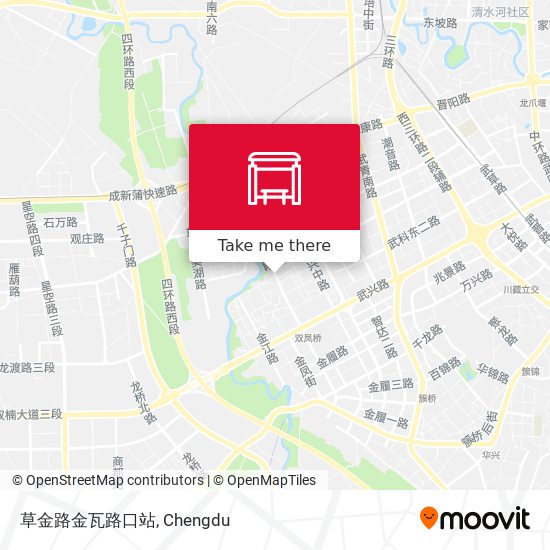 草金路金瓦路口站 map