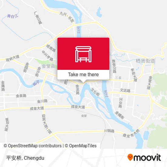 平安桥 map