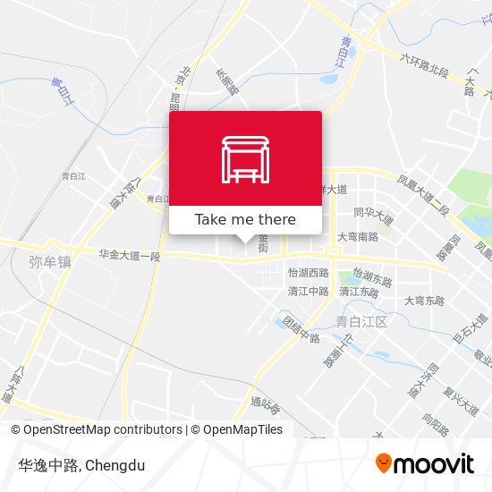 华逸中路 map