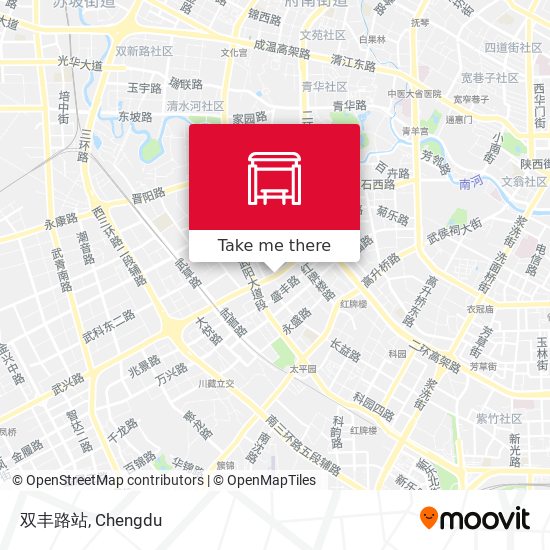 双丰路站 map