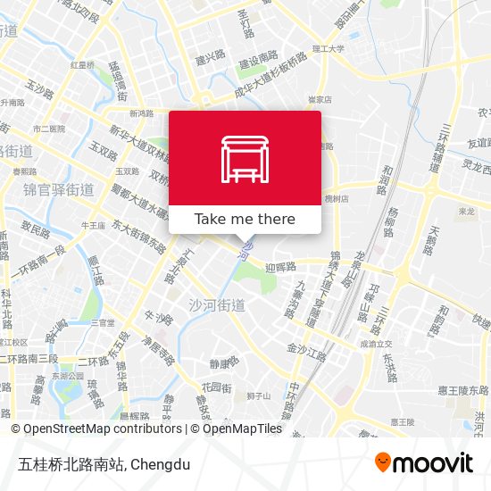 五桂桥北路南站 map