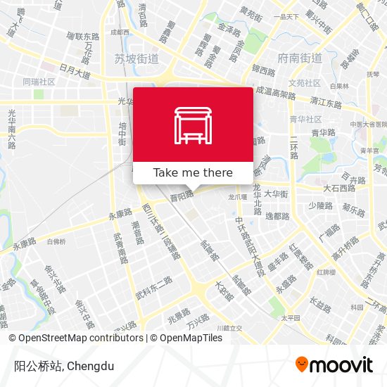 阳公桥站 map