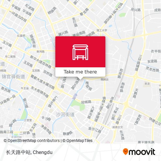 长天路中站 map