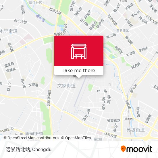 远景路北站 map