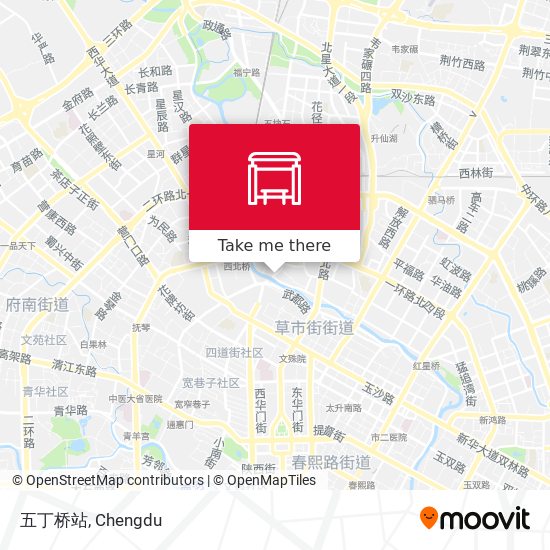 五丁桥站 map