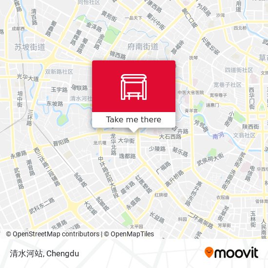 清水河站 map