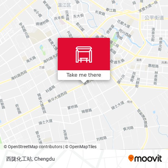 西陇化工站 map