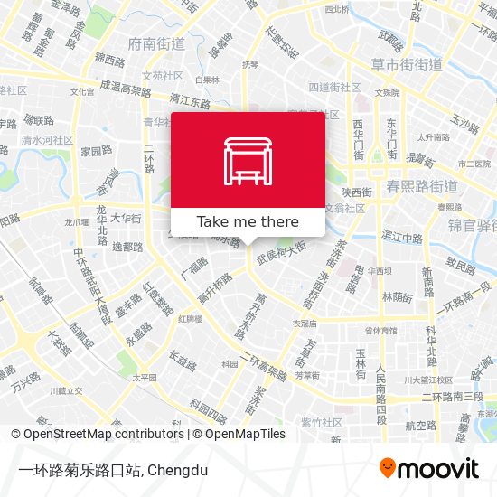 一环路菊乐路口站 map