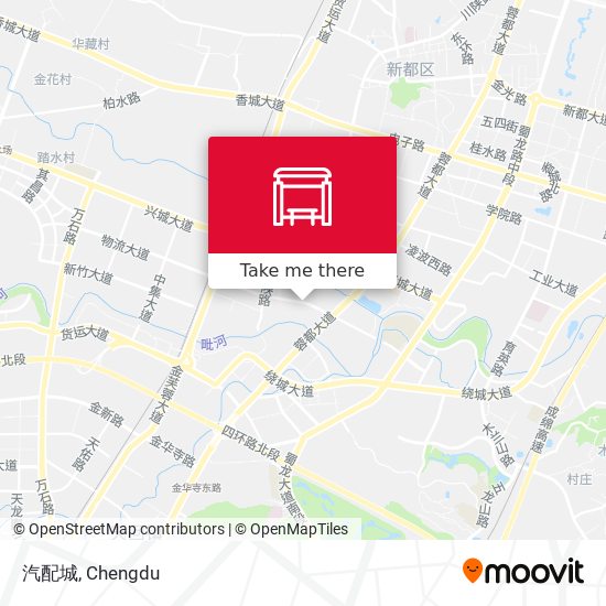 汽配城 map