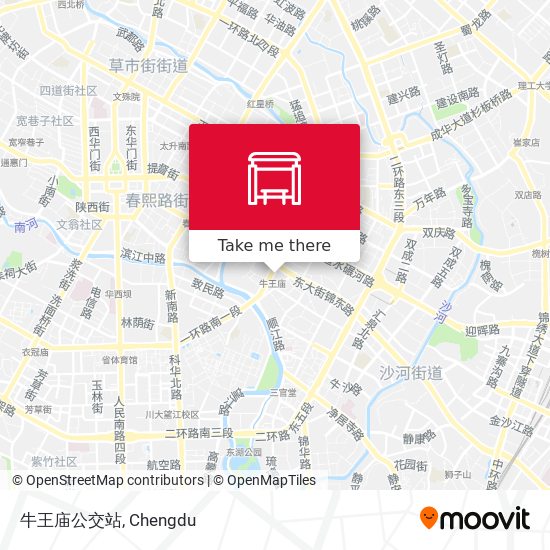 牛王庙公交站 map