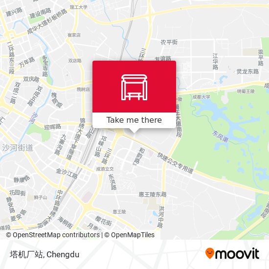 塔机厂站 map