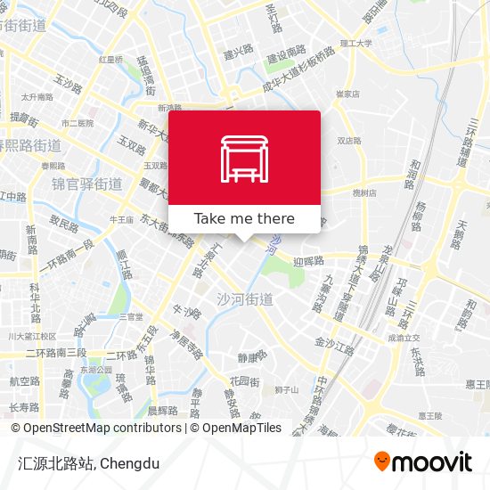 汇源北路站 map