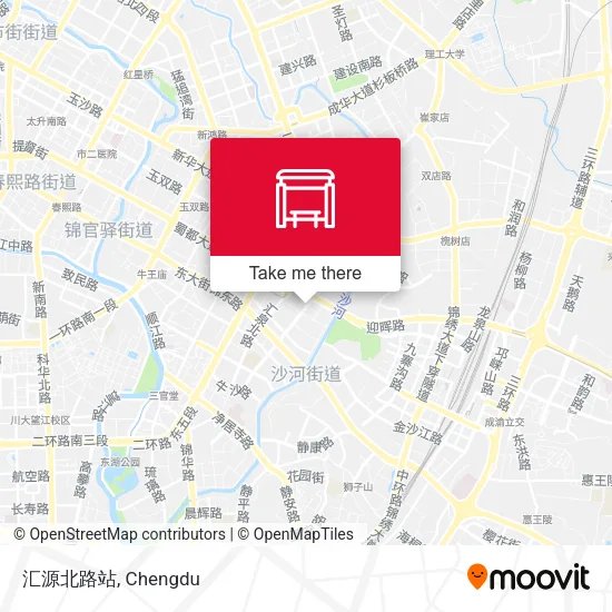 汇源北路站 map