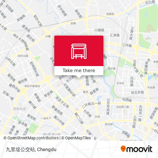 九里堤公交站 map