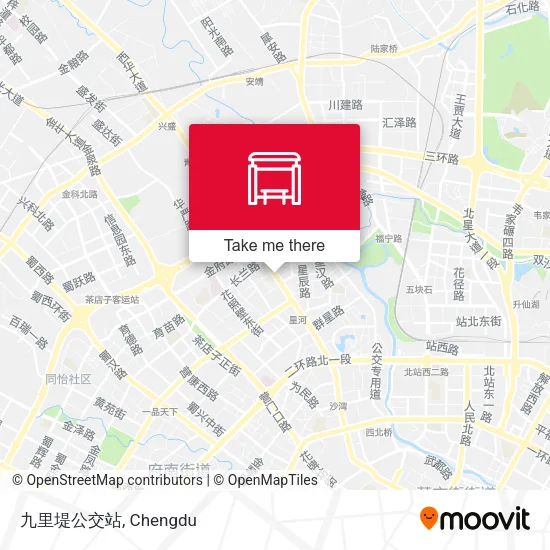 九里堤公交站 map