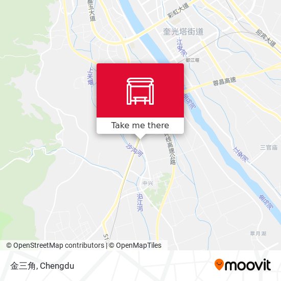 金三角 map