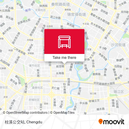 桂溪公交站 map