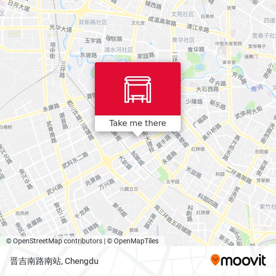 晋吉南路南站 map