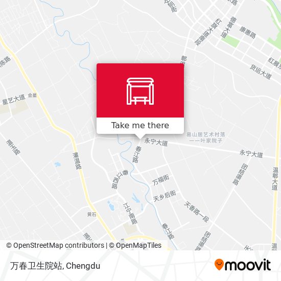 万春卫生院站 map