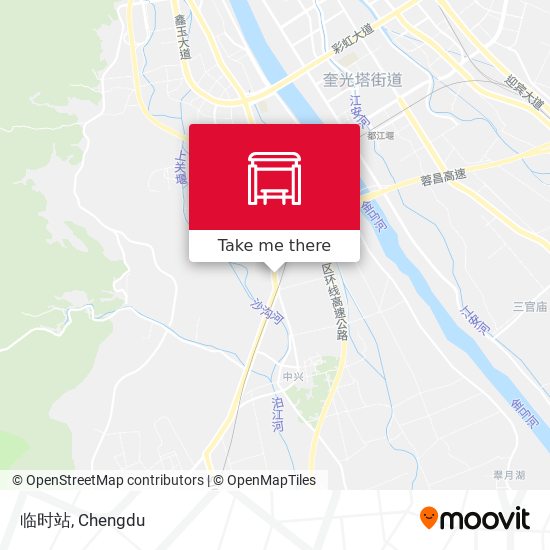 临时站 map