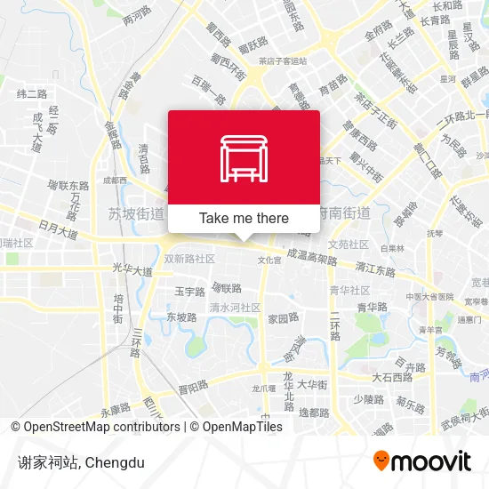谢家祠站 map