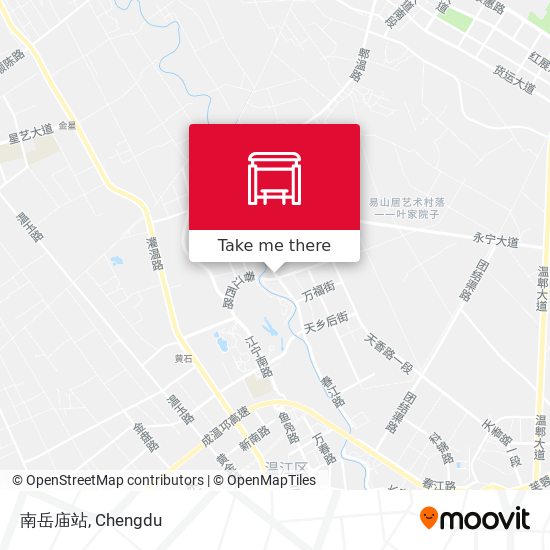 南岳庙站 map