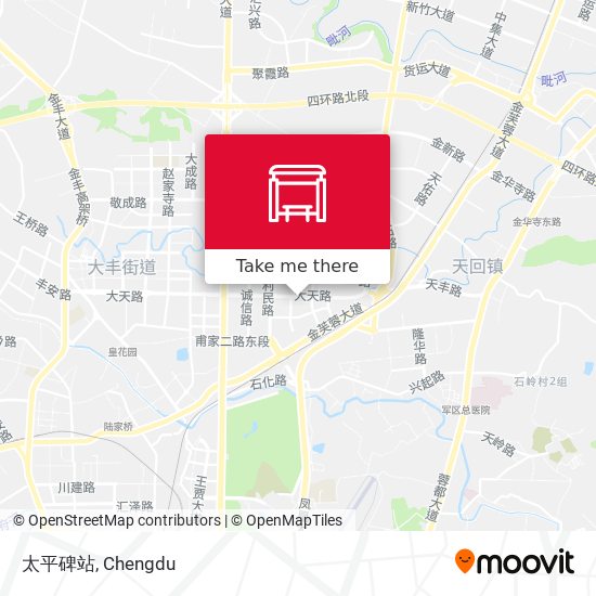 太平碑站 map