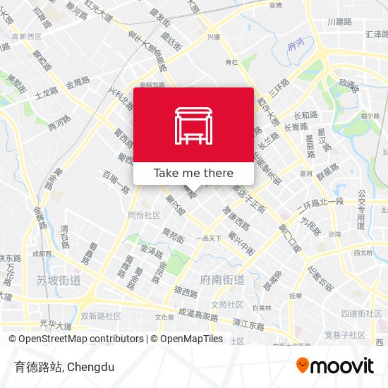 育德路站 map