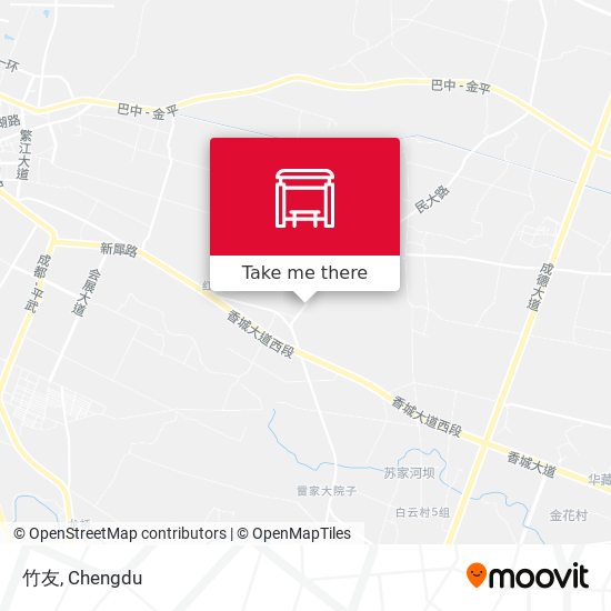 竹友 map
