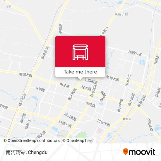 南河湾站 map