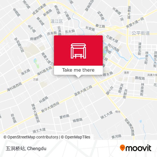 五洞桥站 map