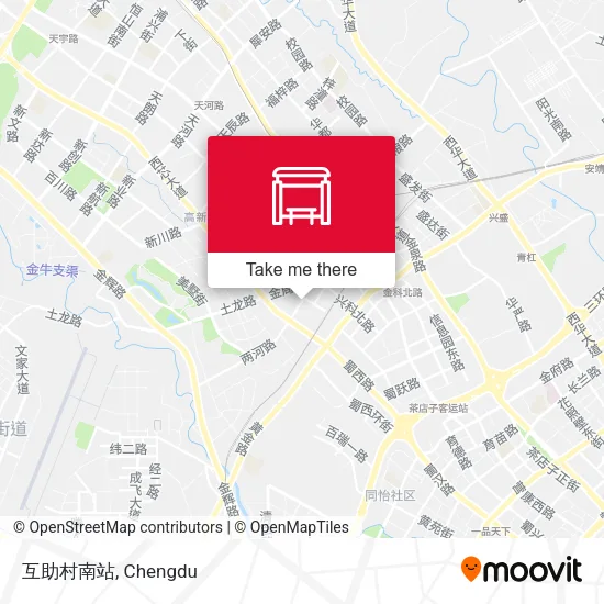 互助村南站 map