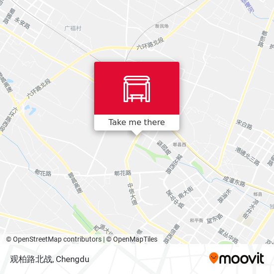 观柏路北战 map