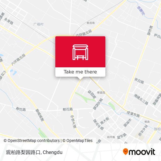 观柏路梨园路口 map
