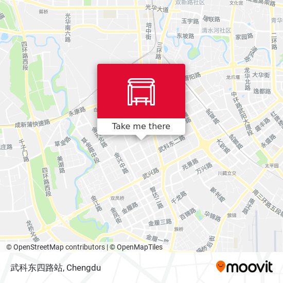 武科东四路站 map