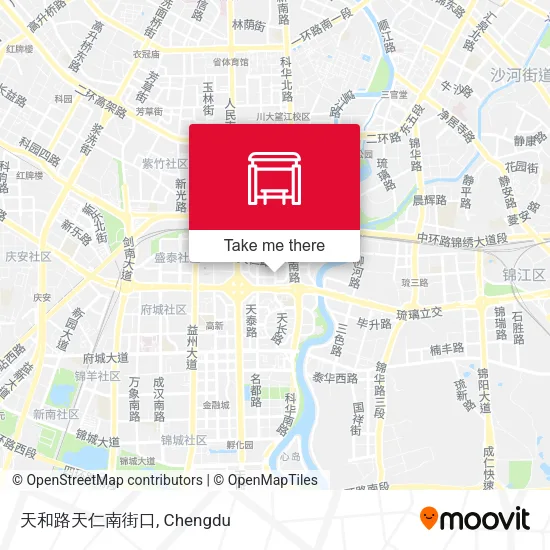 天和路天仁南街口 map