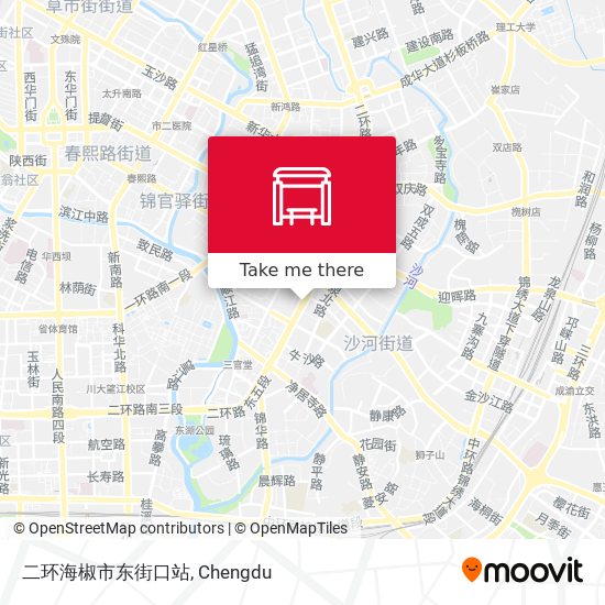 二环海椒市东街口站 map