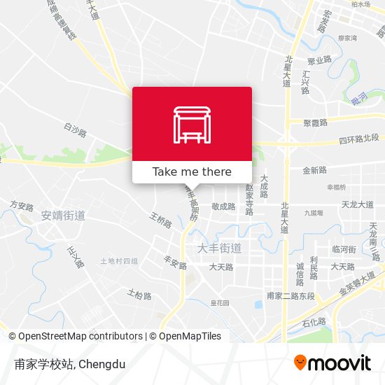 甫家学校站 map