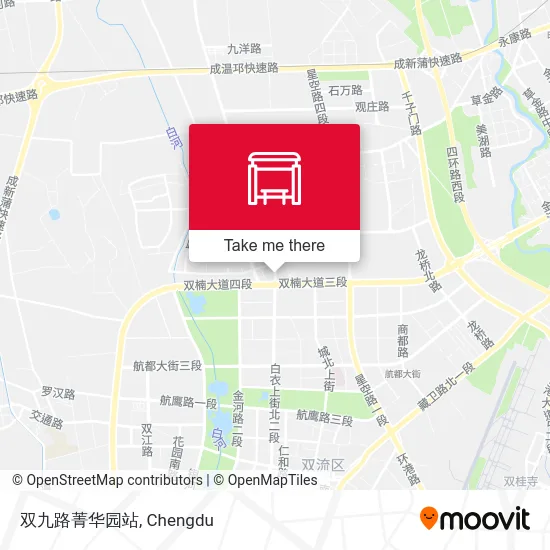 双九路菁华园站 map