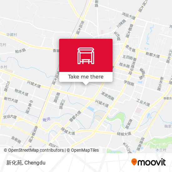 新化苑 map