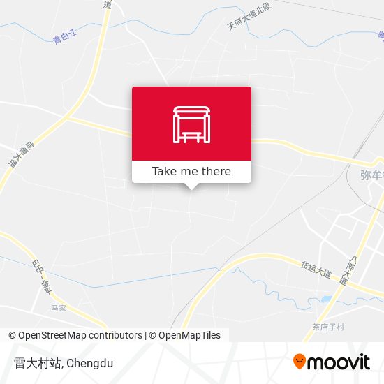 雷大村站 map