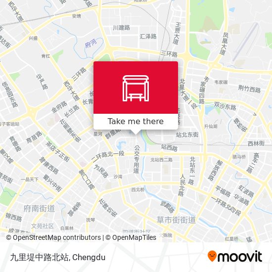 九里堤中路北站 map